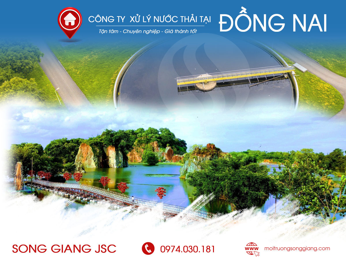 Công ty Song Giang chuyên dịch vụ xử lý nước thải tại khu vực Đồng Nai và nhiều tỉnh thành lân cận khác. Thi công, lắp đặt và bảo trì hệ thống cam kết đúng với tiến độ.