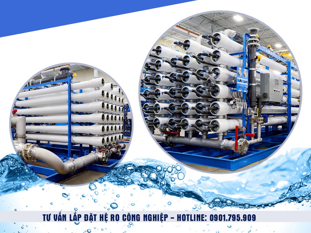 Quy trình lọc nước của hệ RO công nghiệp