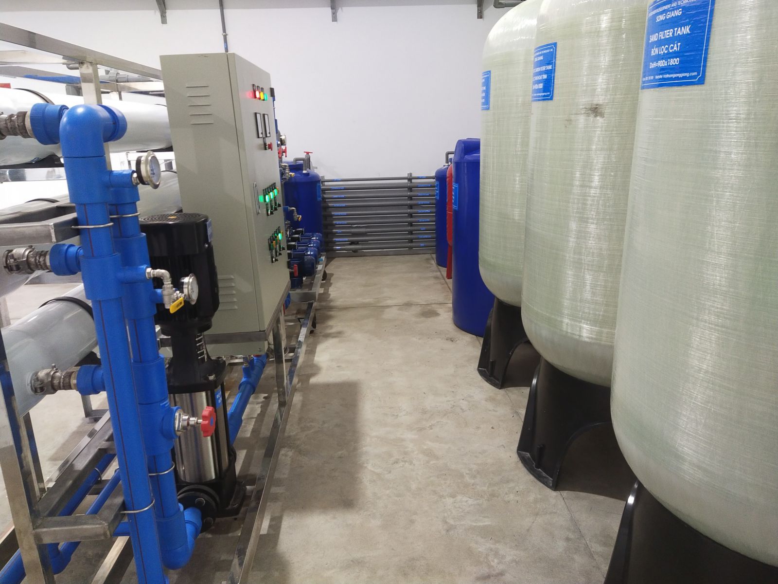 Hệ thống lọc nước RO công suất 6 m3/h