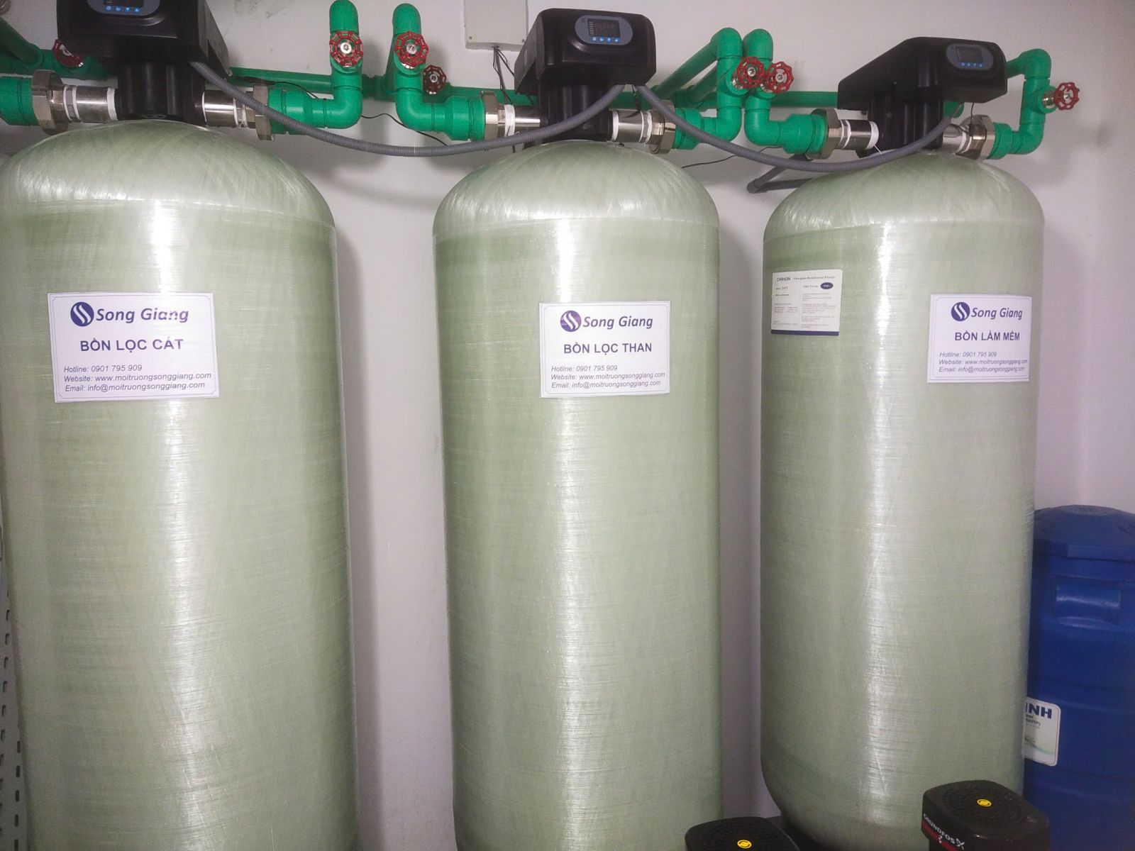 Hệ làm mềm và lọc nước RO