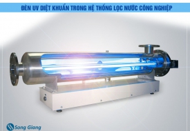 Đèn UV diệt khuẩn trong hệ lọc nước công nghiệp