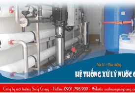 Bảo trì - bảo dưỡng hệ thống xử lý nước cấp