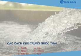 Top 6 phương pháp khử trùng nước thải phổ biến