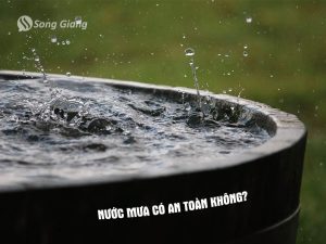Nước mưa có an toàn không? Cách xử lý ra sao