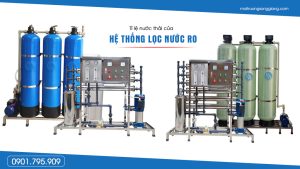 Hệ thống lọc nước RO có tỉ lệ nước thải là bao nhiêu?