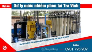 Nước nhiễm phèn công suất 4m3/giờ
