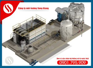 Sửa chữa hệ thống xử lý nước thải