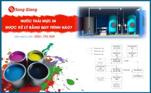 4 phương pháp xử lý nước thải mực in