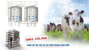 Ngành chăn nuôi vì sao cần máy lọc nước công nghiệp?
