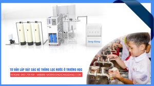 Vì sao trường học cần lắp đặt hệ thống lọc nước?