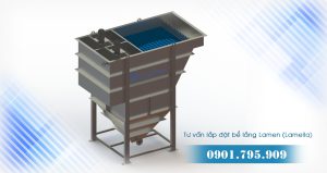 Cấu tạo và nguyên lý vận hành của bể lắng Lamen