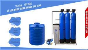 Lắp đặt hệ thống lọc nước giếng khoan gia đình