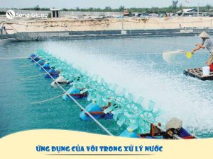 Ứng dụng và vai trò xử lý nước thải của vôi