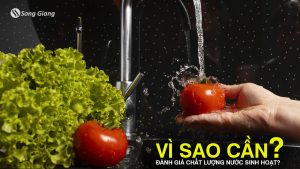 Tại sao cần phải đánh giá chất lượng nước sinh hoạt?