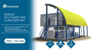 Module xử lý nước thải chăn nuôi heo