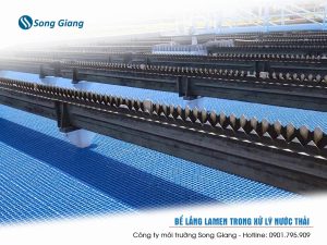 Bể lắng lamen