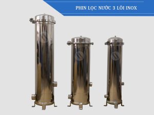 Tìm hiểu chi tiết về phin lọc nước 3 lõi inox