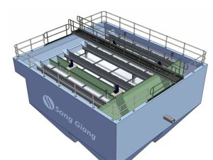 Chi tiết về bể lắng ngang trong xử lý nước cấp