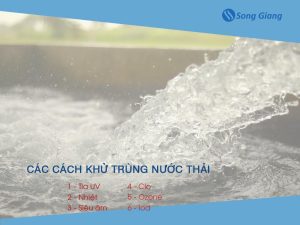 Top 6 phương pháp khử trùng nước thải phổ biến
