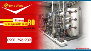 Hệ thống tái sử dụng nước xả bỏ RO