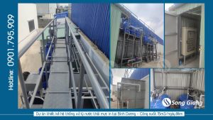 Nước thải mực in công suất 15 m3