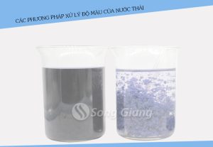 Các phương pháp xử lý độ màu của nước thải