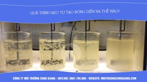 Các yếu tố ảnh hưởng đến quá trình keo tụ tạo bông