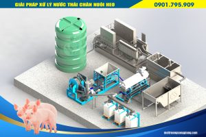 Xử lý nước thải chăn nuôi heo