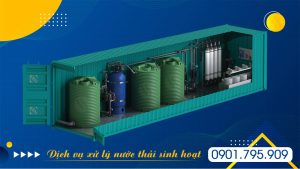 Dịch vụ xử lý nước thải sinh hoạt