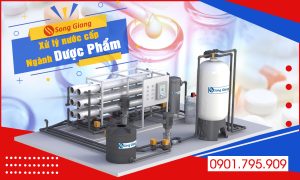 Xử lý nước cấp dược phẩm