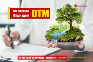 Đối tượng lập báo cáo ĐTM