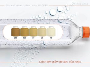 Chia sẻ 3 cách làm giảm độ đục của nước