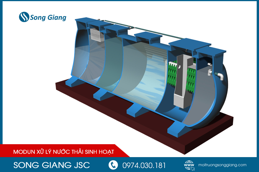 Module xử lý nước thải sinh hoạt