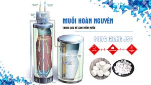 Muối hoàn nguyên trong hệ làm mềm nước
